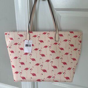 NWT Kate Spade Flamingo Tote